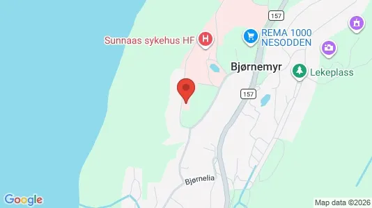 Apartments for rent i Nesodden - kort over placeringen