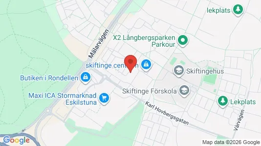 Apartments for rent i Eskilstuna - kort over placeringen