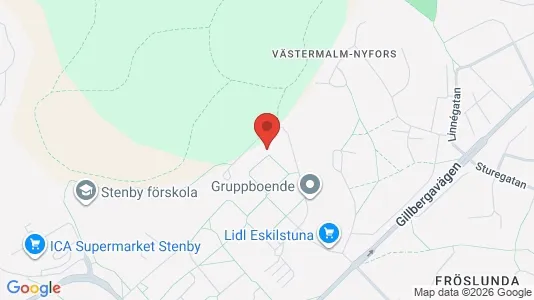 Apartments for rent i Eskilstuna - kort over placeringen