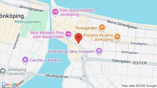 Apartments for rent i Jönköping - kort over placeringen