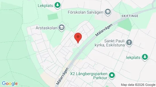 Apartments for rent i Eskilstuna - kort over placeringen