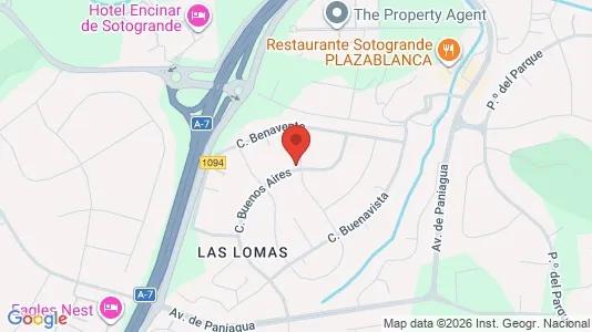 Apartments for rent i San Roque - kort over placeringen