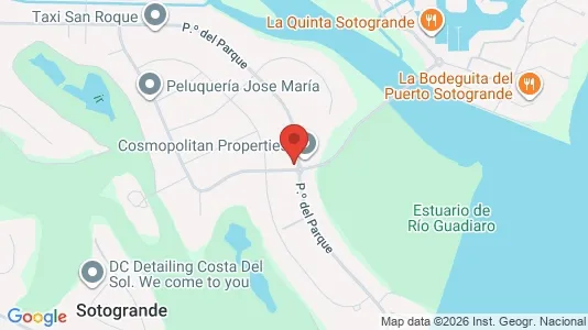 Apartments for rent i San Roque - kort over placeringen