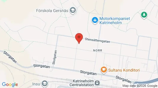 Apartments for rent i Katrineholm - kort over placeringen