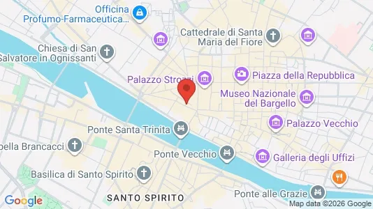 Apartments for rent i Florence - kort over placeringen