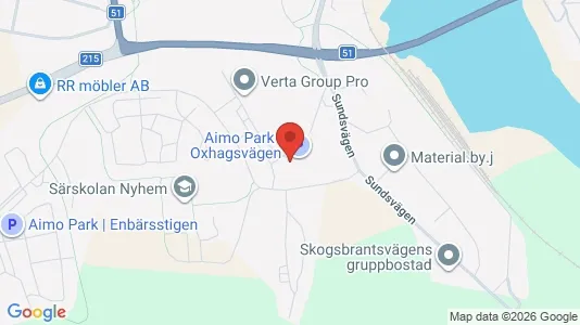 Apartments for rent i Finspång - kort over placeringen