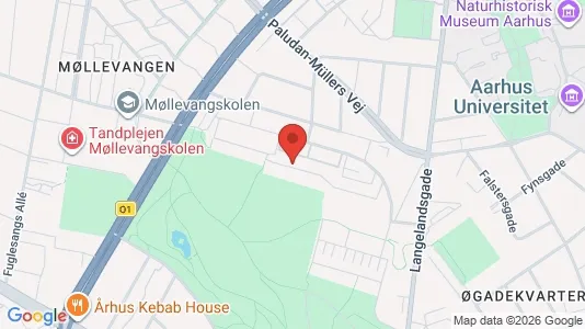 Apartments for rent i Aarhus C - kort over placeringen