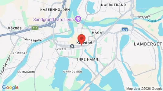 Apartments for rent i Karlstad - kort over placeringen