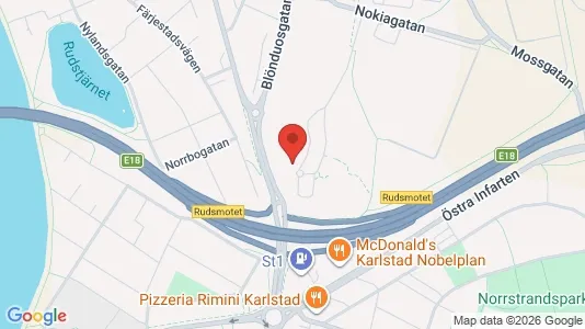 Apartments for rent i Karlstad - kort over placeringen