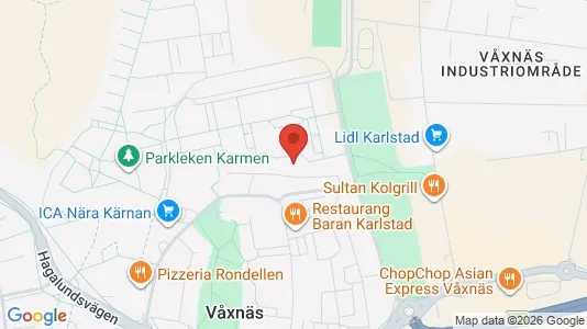 Apartments for rent i Karlstad - kort over placeringen