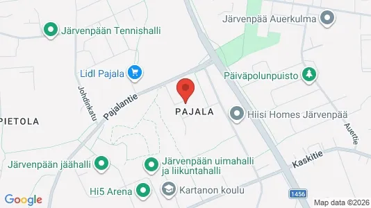 Apartments for rent i Järvenpää - kort over placeringen