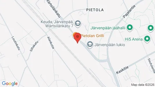Apartments for rent i Järvenpää - kort over placeringen