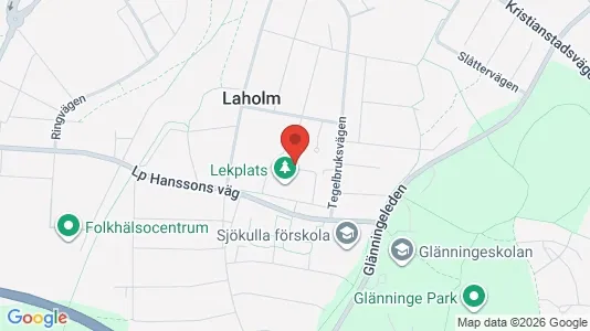 Apartments for rent i Laholm - kort over placeringen