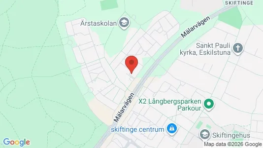 Apartments for rent i Eskilstuna - kort over placeringen