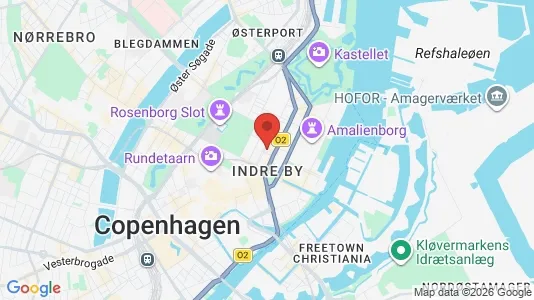 Apartments for rent i Copenhagen K - kort over placeringen