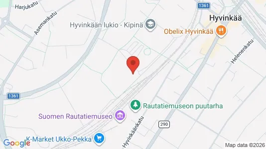 Apartments for rent in Hyvinkää - Photo from Google Street View