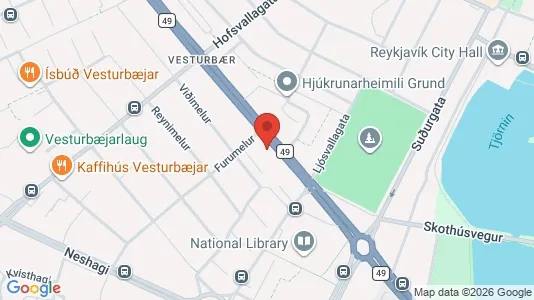 Apartments for rent in Reykjavík Miðborg - Photo from Google Street View