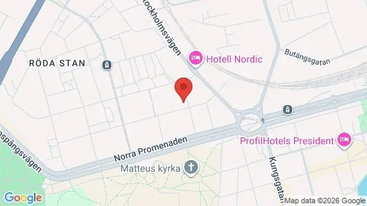 Apartments for rent i Norrköping - kort over placeringen