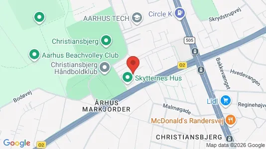 Apartments for rent i Aarhus N - kort over placeringen