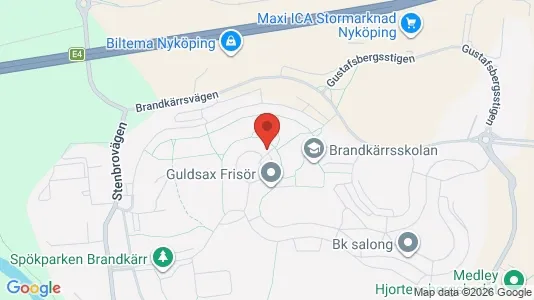 Apartments for rent i Nyköping - kort over placeringen