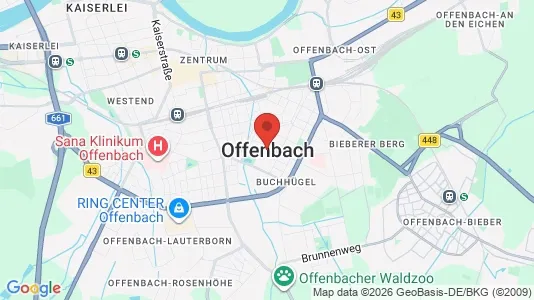 Apartments for rent in Offenbach - Photo from Google Street View