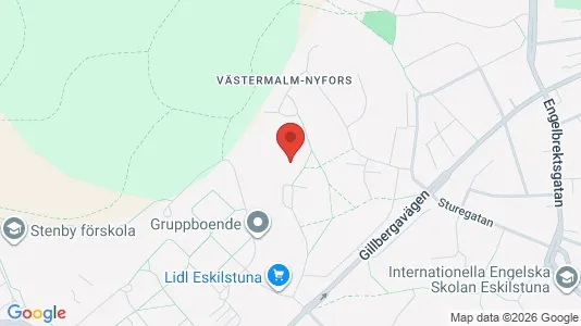 Apartments for rent i Eskilstuna - kort over placeringen