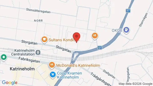 Apartments for rent i Katrineholm - kort over placeringen