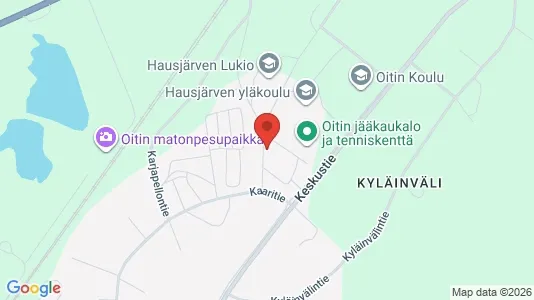 Apartments for rent i Hausjärvi - kort over placeringen