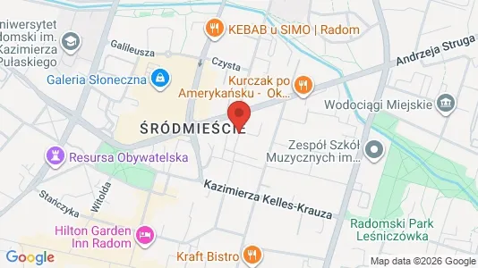 Apartments for rent in Radom - Photo from Google Street View