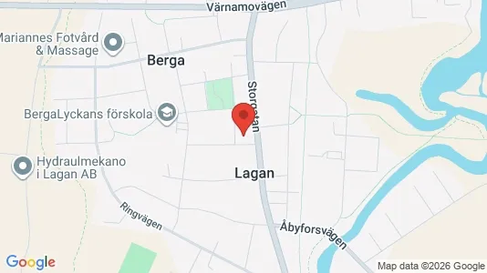 Apartments for rent i Ljungby - kort over placeringen