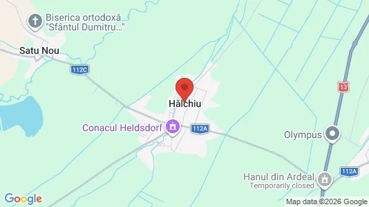 Houses for rent i Hălchiu - kort over placeringen