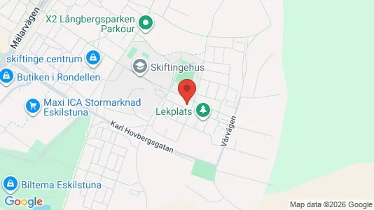 Apartments for rent i Eskilstuna - kort over placeringen