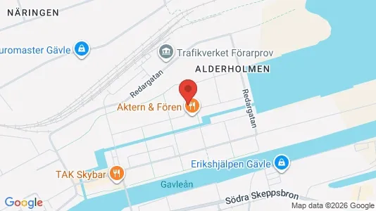 Apartments for rent i Gävle - kort over placeringen