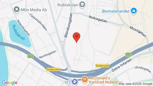 Apartments for rent i Karlstad - kort over placeringen