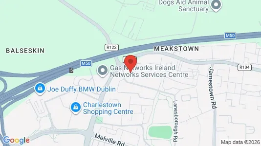 Apartments for rent i Dublin 6 - kort over placeringen