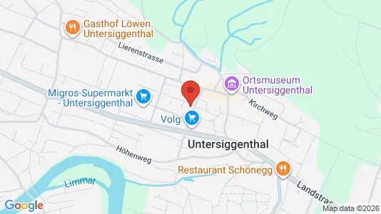 Rooms for rent i Baden - kort over placeringen