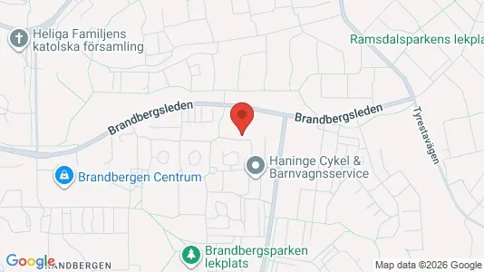 Apartments for rent i Haninge - kort over placeringen