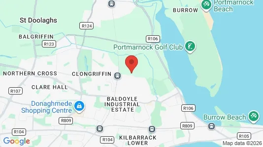 Houses for rent i Baldoyle - kort over placeringen