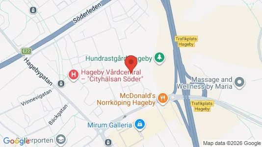 Apartments for rent i Norrköping - kort over placeringen