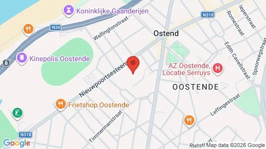 Apartments for rent in Oostende - Photo from Google Street View