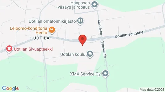 Apartments for rent i Rauma - kort over placeringen