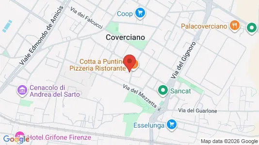 Apartments for rent i Florence - kort over placeringen