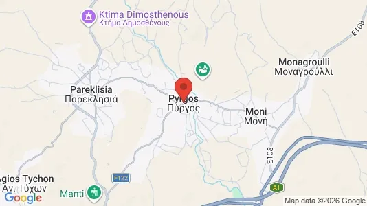 Houses for rent i Pyrgos Lemesou Touristiki Periochi - kort over placeringen