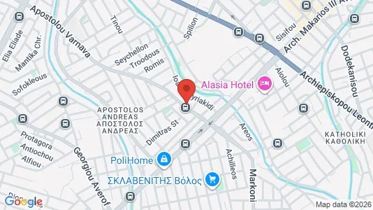 Apartments for rent i Limassol - kort over placeringen