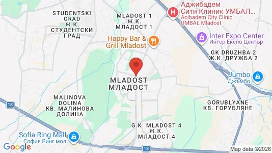 Apartments for rent in Sofia Mladost - Photo from Google Street View