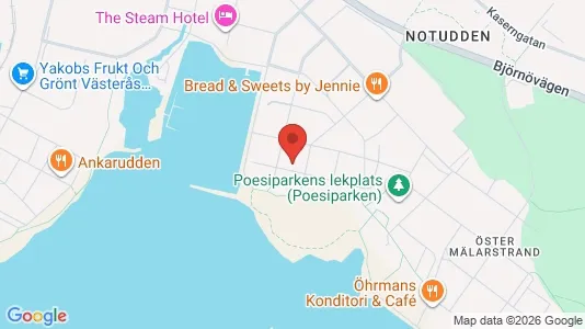 Apartments for rent i Västerås - kort over placeringen