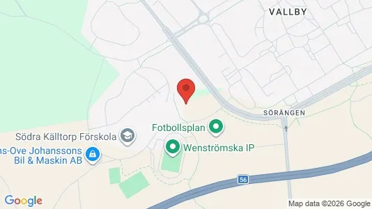 Apartments for rent i Västerås - kort over placeringen