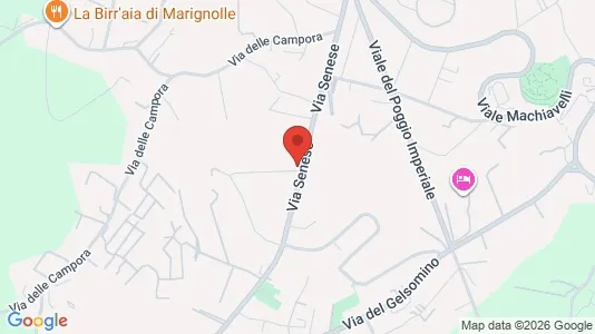 Apartments for rent i Florence - kort over placeringen