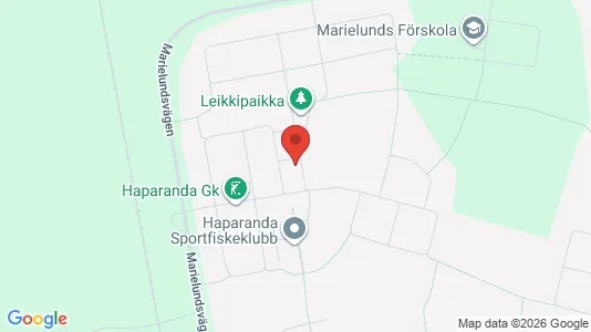 Apartments for rent i Haparanda - kort over placeringen