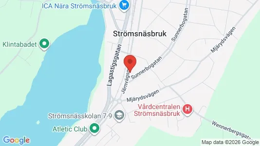 Apartments for rent i Markaryd - kort over placeringen